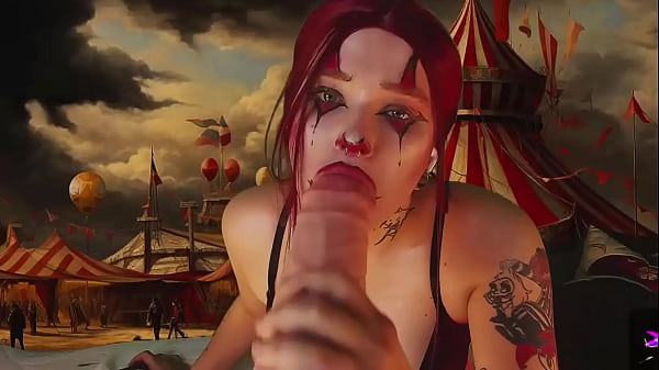 HARLEY QUEEN STRETCHED HER CHEEKS WITH A GIANT DILDO. NOW YOU KNOW WHERE SHE GOT THOSE SCARS.