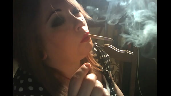 British BBW Tina Snua Smokes With Dangling, Drifts, Nose & Cone Exhales